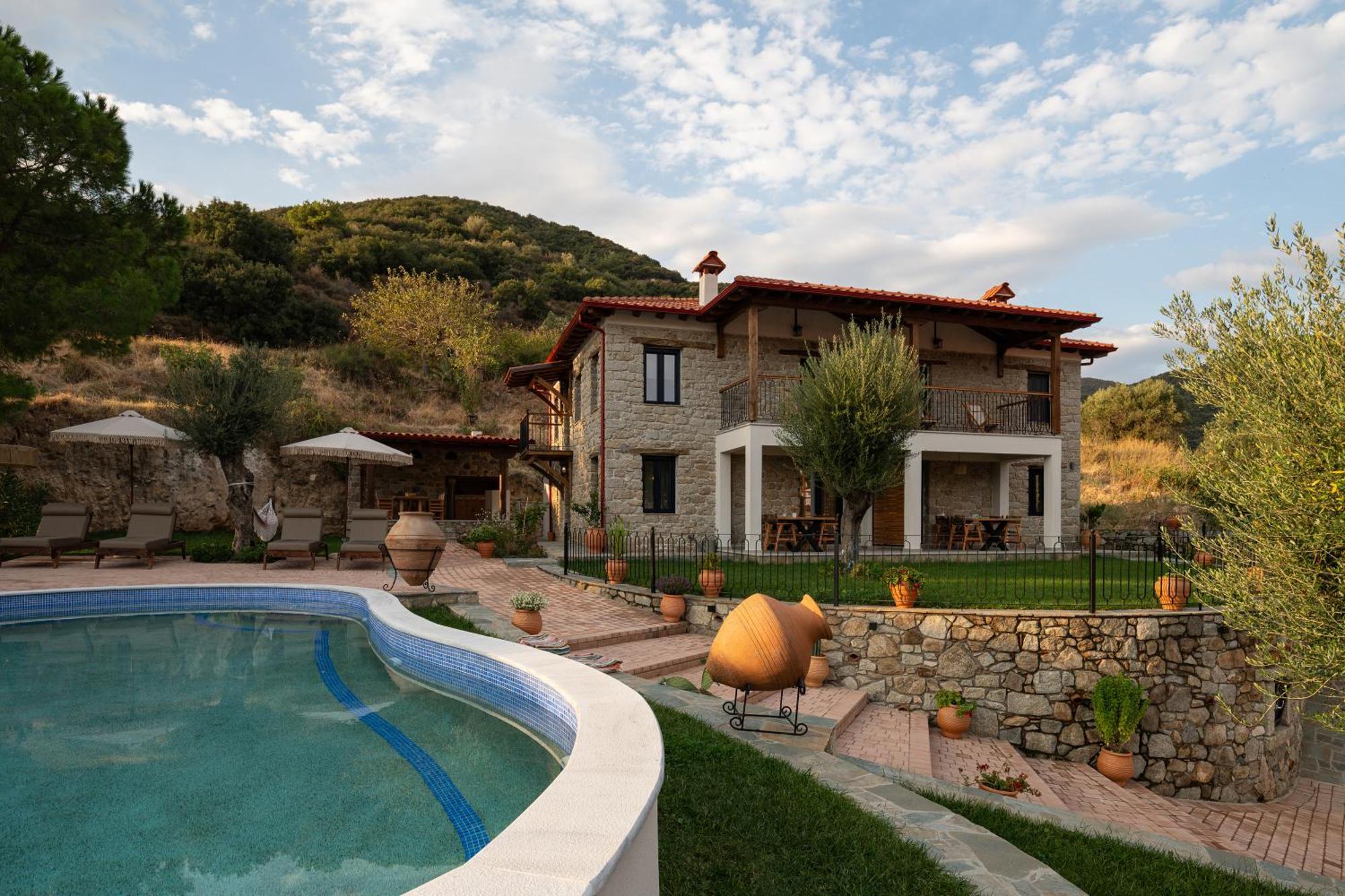 Lithos Villas Apollon Sykia Chalkidikis Exterior photo