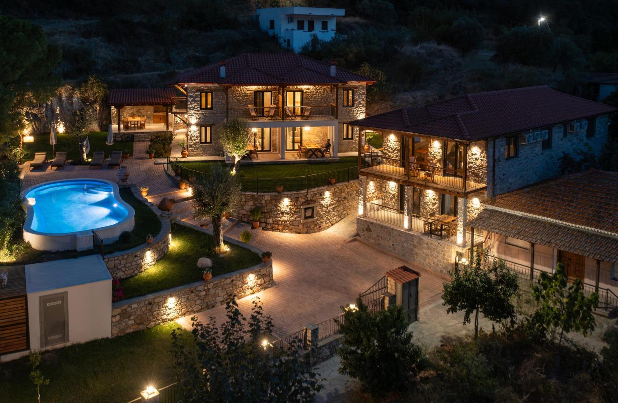 Lithos Villas Apollon Sykia Chalkidikis Exterior photo