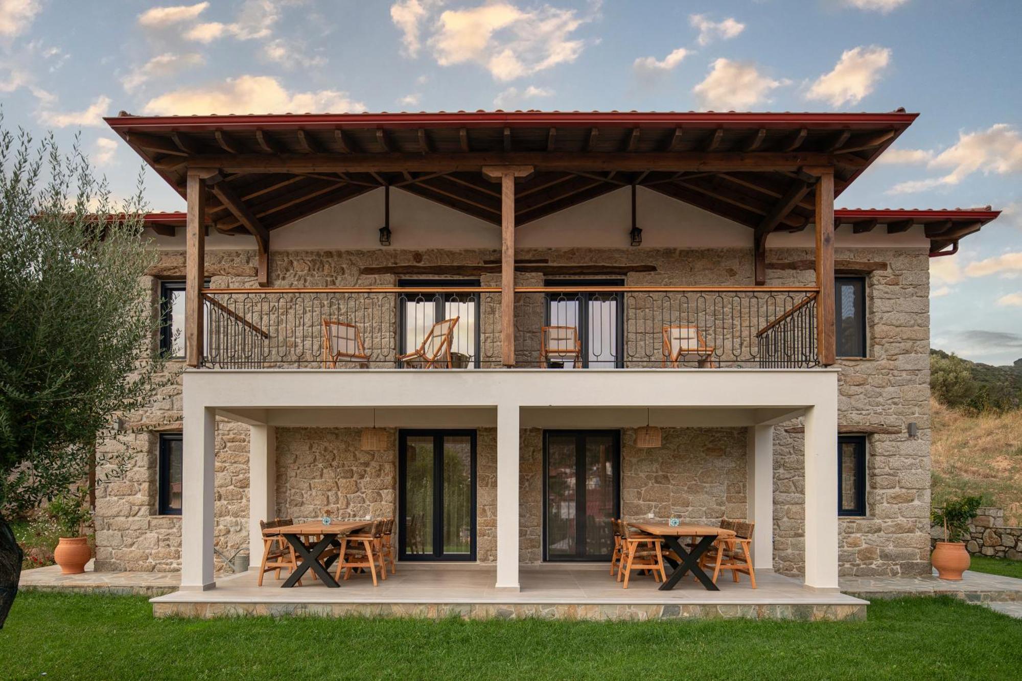 Lithos Villas Apollon Sykia Chalkidikis Exterior photo